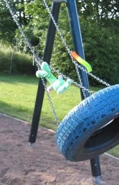 Spiralkanin som gungar. Foto.
